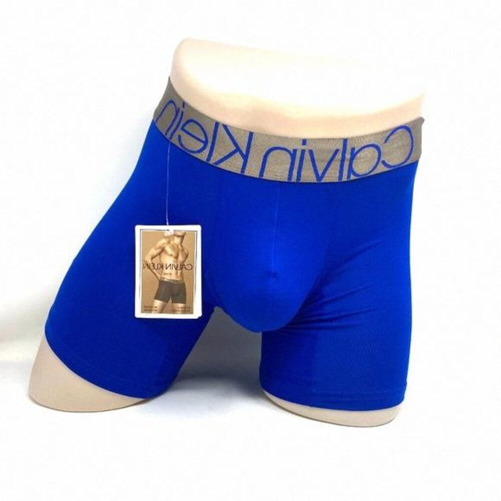 💖MEGA SALE💖Calvin Klein 1 PACK NB2541401 Mens Blue Microfiber CK Underwear